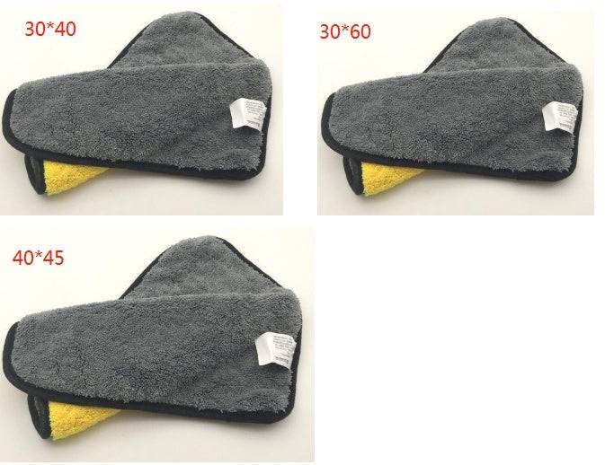 Dual Sided Microfiber Towel for Car Wash Scratch Free