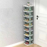 Shoe Rack 9 Tier Narrow Vertical Free Standing Organizer