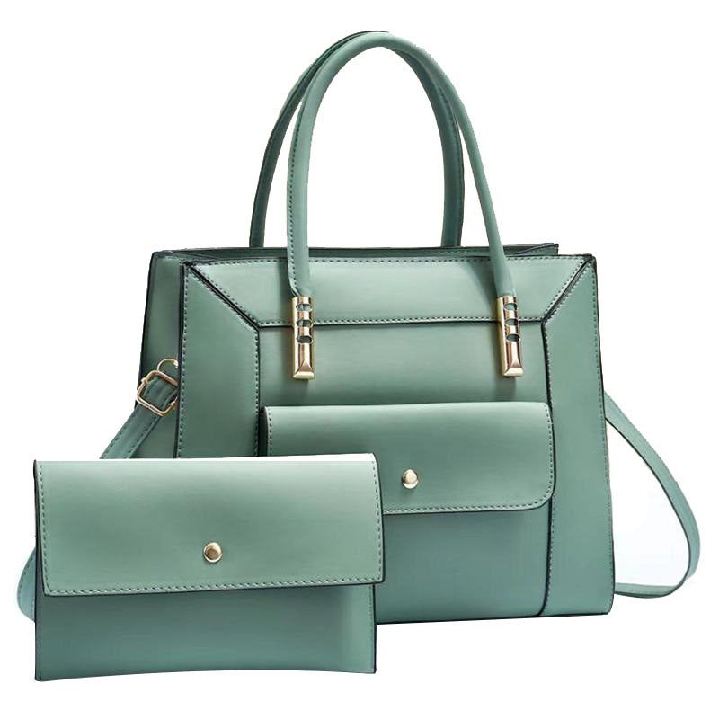 Large Capacity Tote Bag PU Leather With Tassel Design