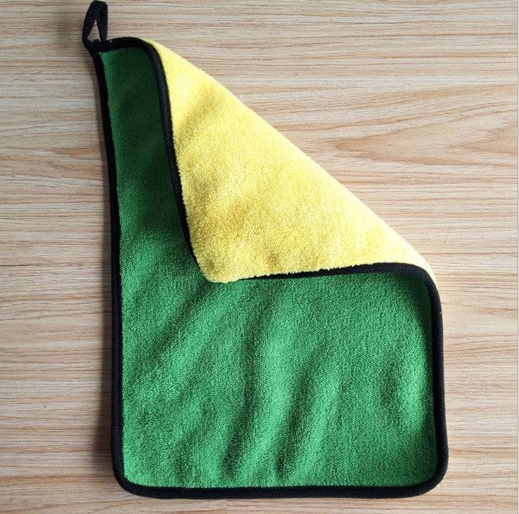 Dual Sided Microfiber Towel for Car Wash Scratch Free