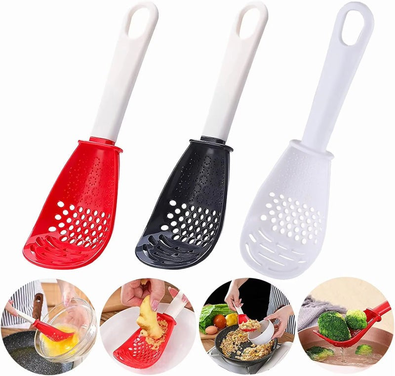 Multifunctional Cooking Spoon Heat Resistant Kitchen Tool