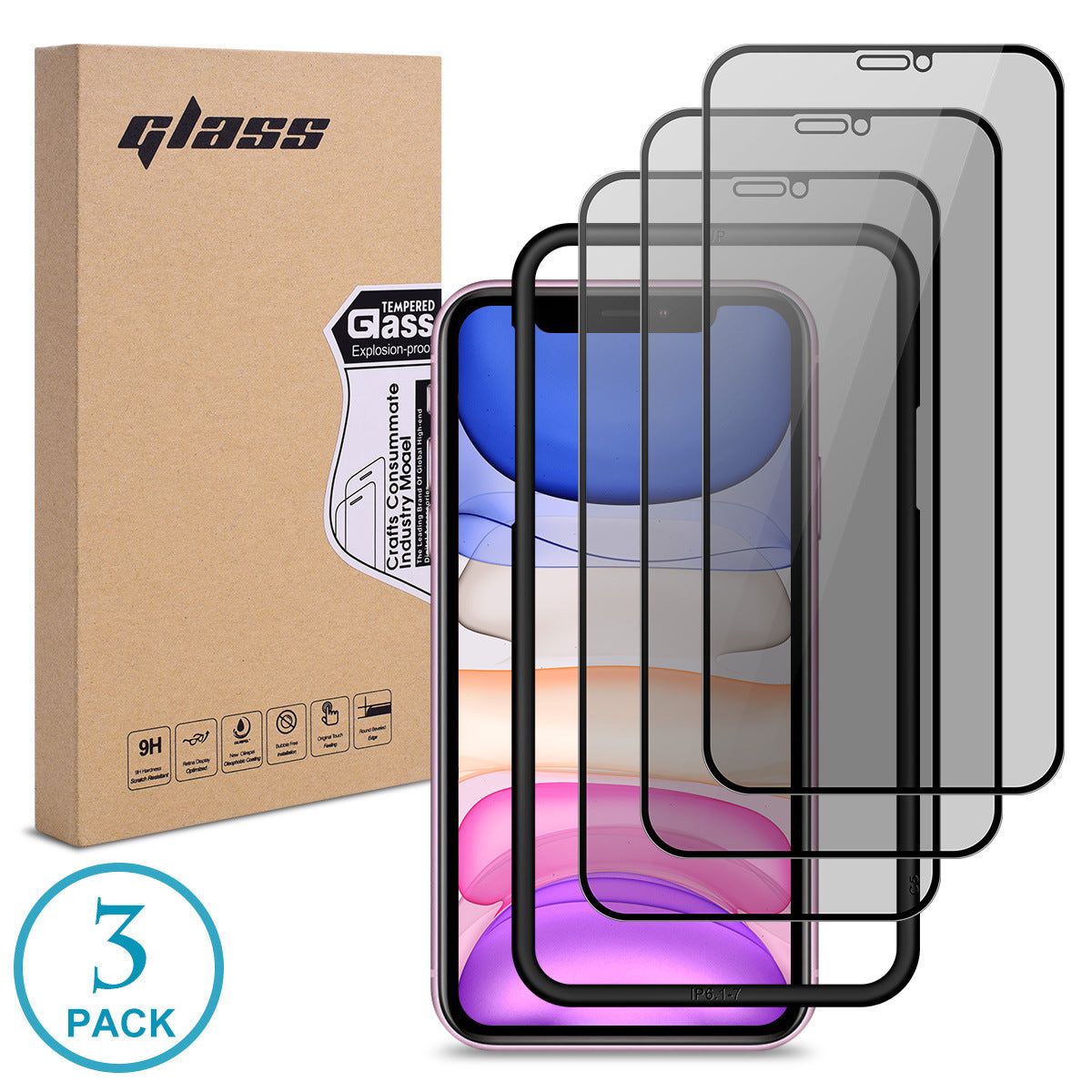 Screen Protector Tempered Glass Anti Fingerprint Shield