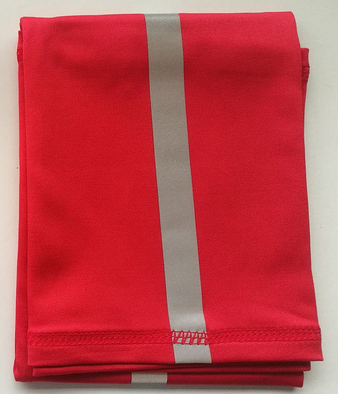 Reflective Sports Scarf Polyester Spandex Lightweight Breathable Magic Headwear for Summer Sun Protection