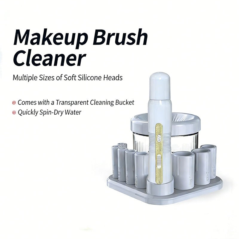 Electric Makeup Brush Cleaner Quick Wash and Dry