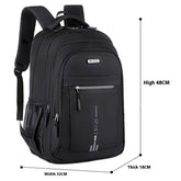 Men Laptop Backpack Large Capacity Travel USB Bag
