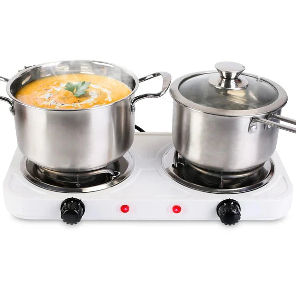 Double Burner Electric Stove 2000W