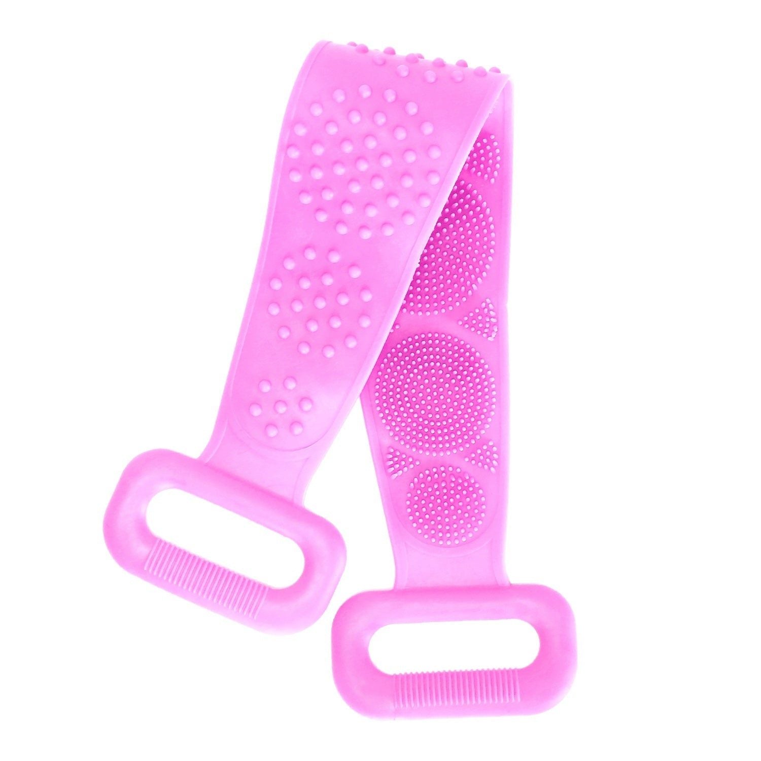 Silicone Body Scrubber Belt for Gentle Exfoliation