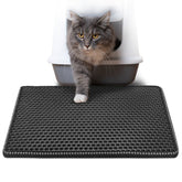 Double Layer Cat Litter Mat Waterproof EVA Design