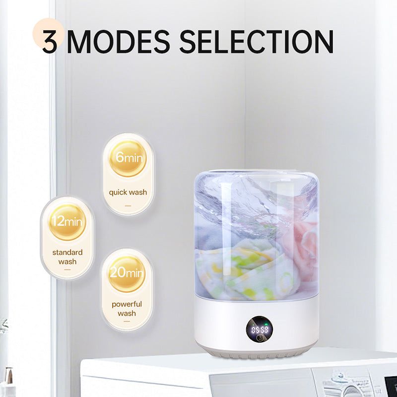 Portable USB Washing Machine 4L Compact Design