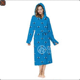 Womens Oversized Flannel Bath Robe