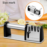 4 in 1 Kitchen Knife Sharpener Tool for Easy Use