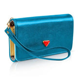 Wallet Women PU Leather Wristlet with Zipper Coin Pocket