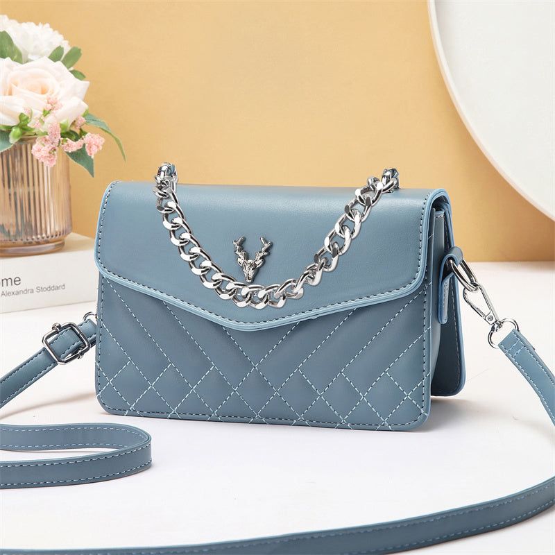 Quilted Mini Bag Retro Waterproof Handbag
