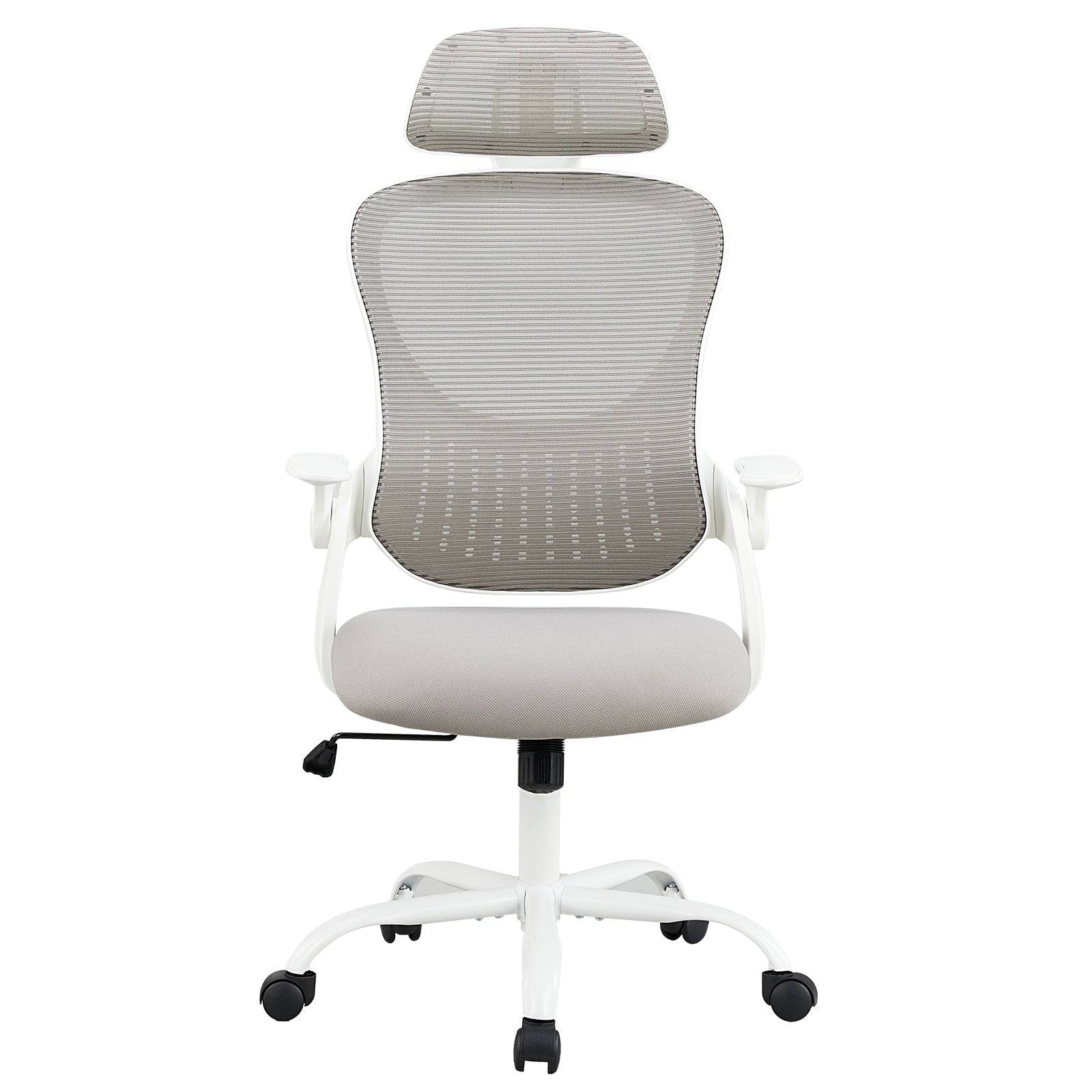 Ergonomic Office Chair with Adjustable Headrest Support
