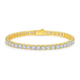 S925 Silver Moissanite Bracelet Diamond Look Style