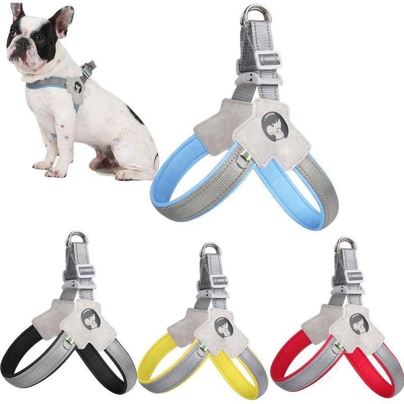 Reflective Dog Harness with Leash No Pull Adjustable Fit
