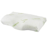 Pillow Contoured Bamboo Memory Foam Cervical Support Design