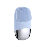 Mini Silicone Sonic Facial Cleansing Brush Waterproof