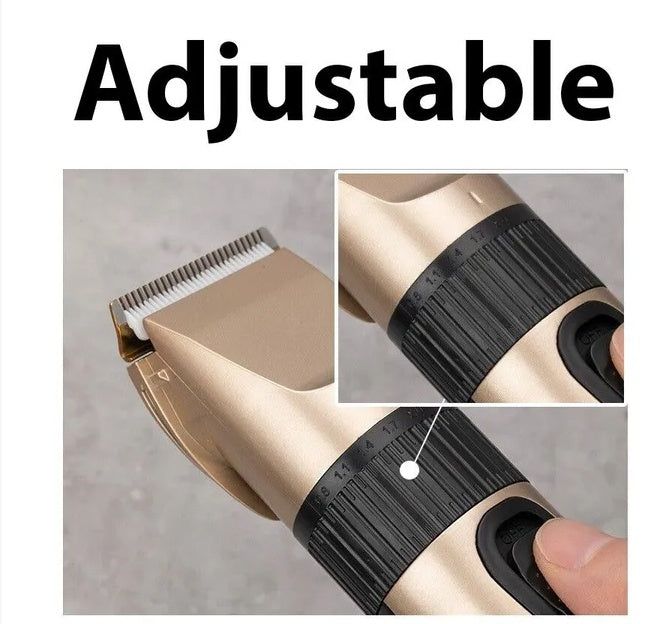 Hair Clippers Cordless Ceramic Blade USB Rechargeable