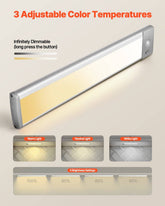 Under Cabinet LED Lights With Motion Sensor 2 Pack