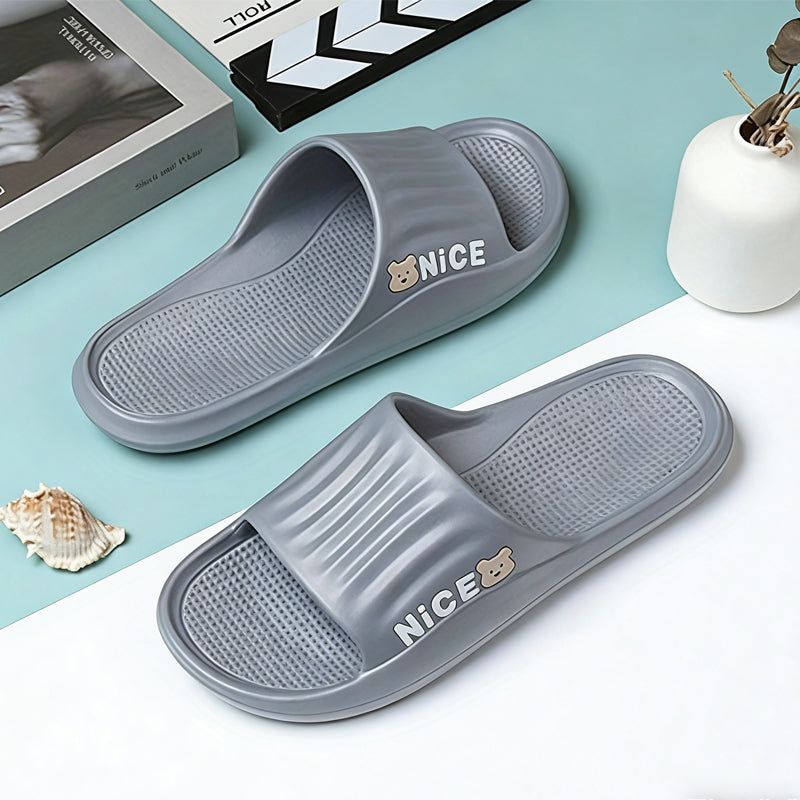 EVA Non Slip Shower Slippers Lightweight Unisex Comfort
