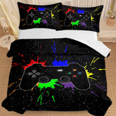 Video Game Bedding Set With Comforter And Pillow Shams