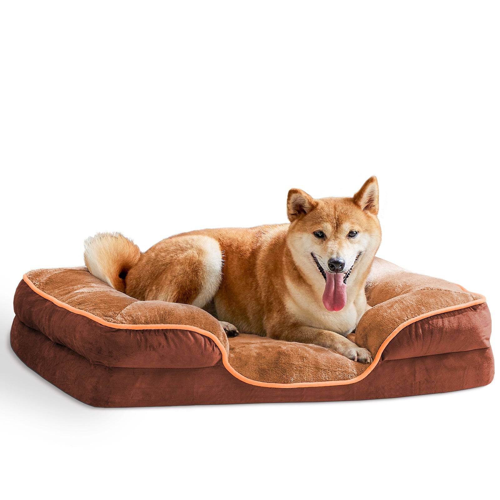 Orthopedic Dog Bed with Memory Foam Support