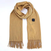 Scarf Electric Heated USB Soft Faux Wool 3 Level Winter Wrap
