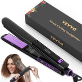 Hair Straightener Titanium Steam with 5 Heat Settings