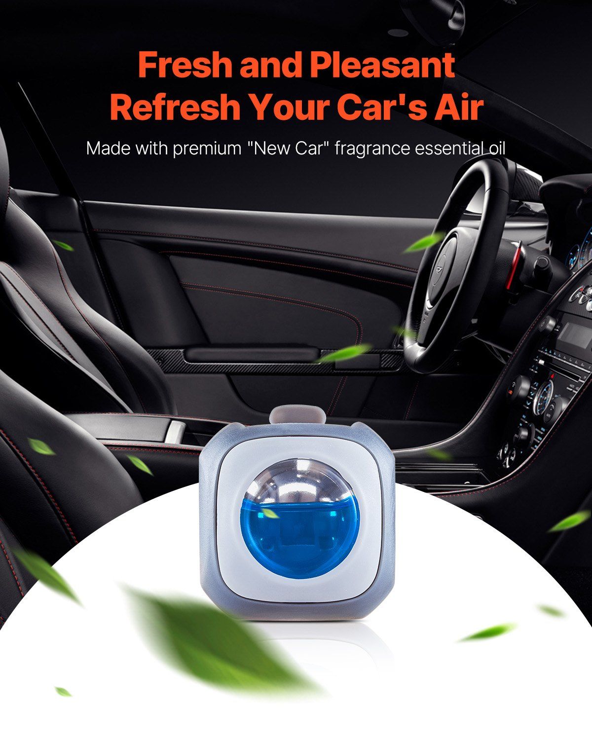Car Air Freshener Vent Clip 6 Pack With Lasting Scent