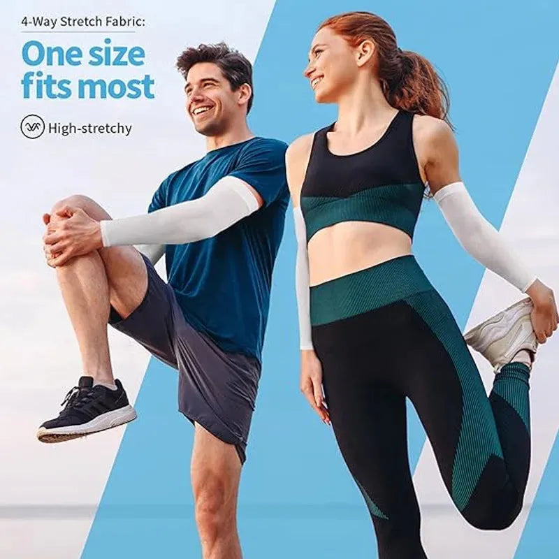 Arm Sleeves UPF50 Cooling Sun Protection Lightweight Unisex