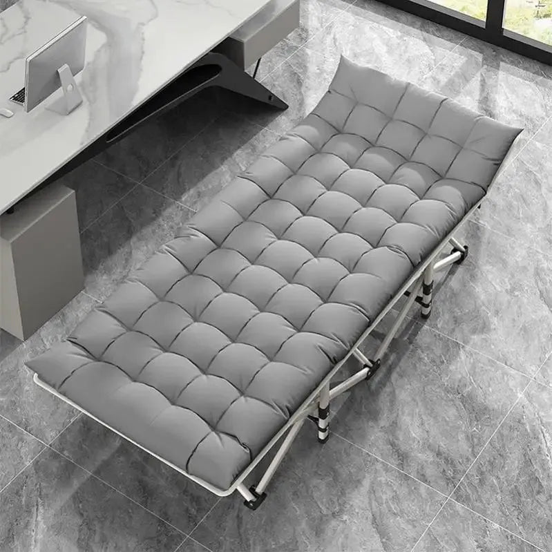 Premium Folding Bed with Memory Foam and Metal Support Frame