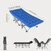 Folding Bed Portable Single Steel Frame For Home Or Office