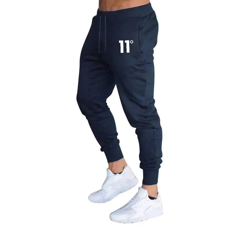 Printed Sports Pants with Breathable Elastic Waist