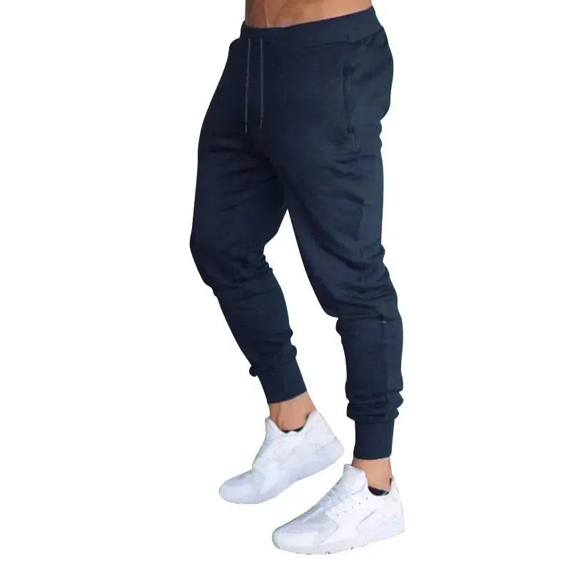 Printed Sports Pants with Breathable Elastic Waist