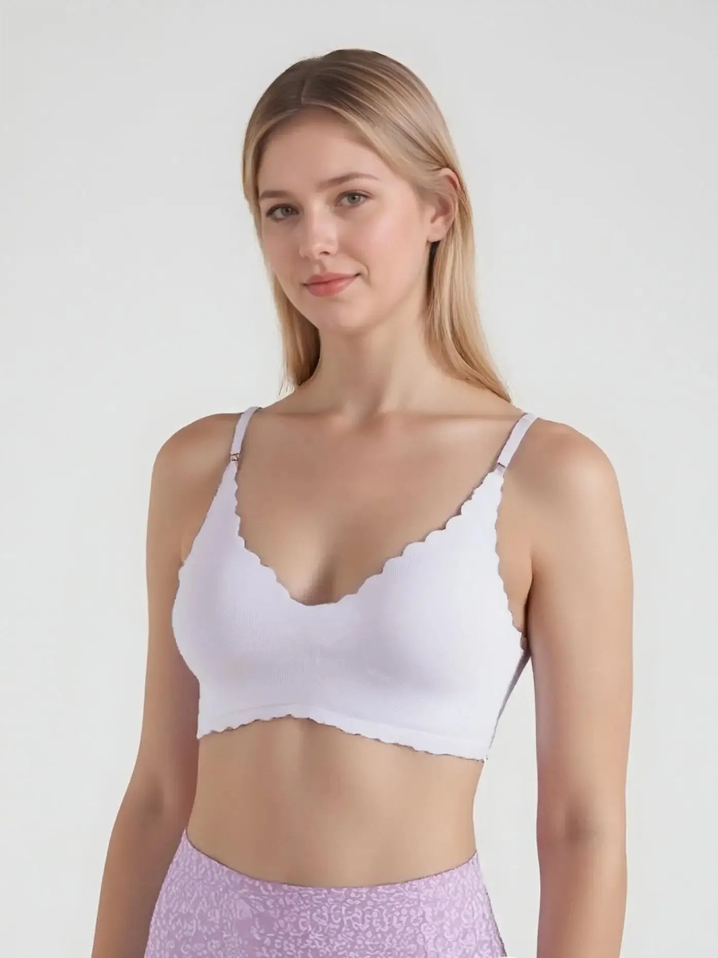 Bras 4 Pack Women Backless U Shape Seamless Push Up Fit