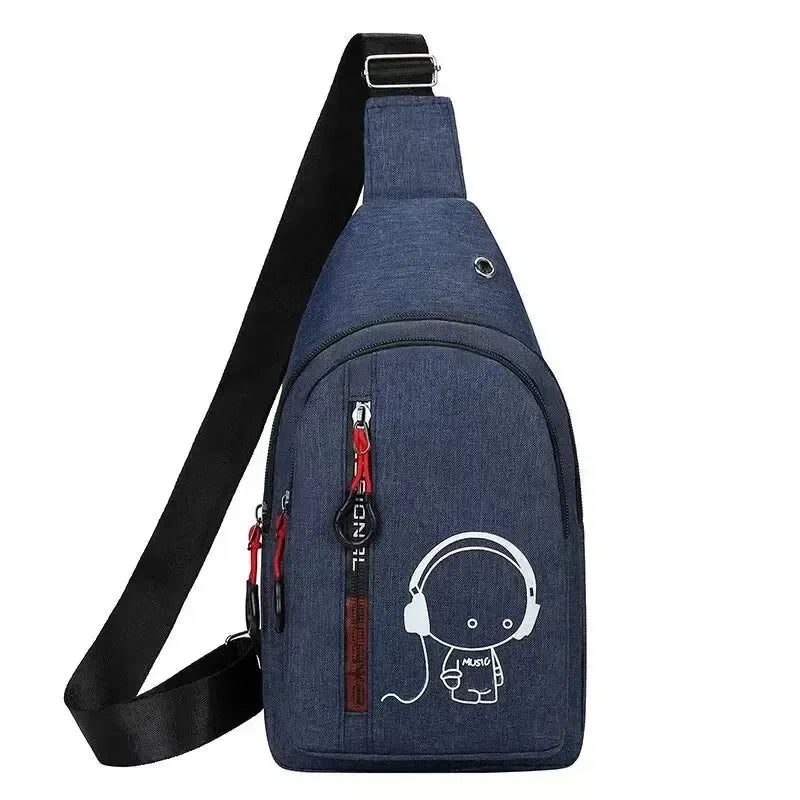 Men’s Crossbody Bag Lightweight Chest Sling