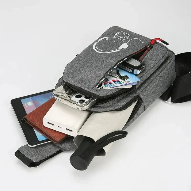 Men’s Crossbody Bag Lightweight Chest Sling