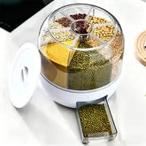 360° Rotating Rice Dispenser with Airtight Seal