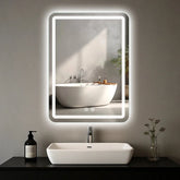 LED Vanity Mirror with Lights Fogless 20x28in Wall Mounted