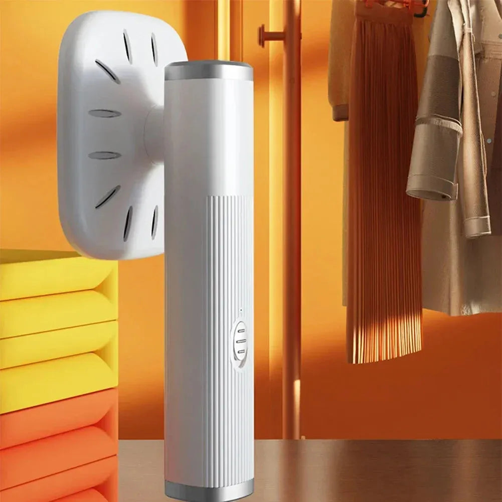 Clothes Steamer Handheld 360° USB Powered Portable Iron