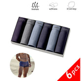Men’s Boxer Briefs Soft Cotton High Elastic No Roll Design