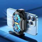 Dual Fan Phone Cooler with Rechargeable Power and Type C