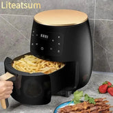 Air Fryer 6L Digital Touch With Non Stick Basket