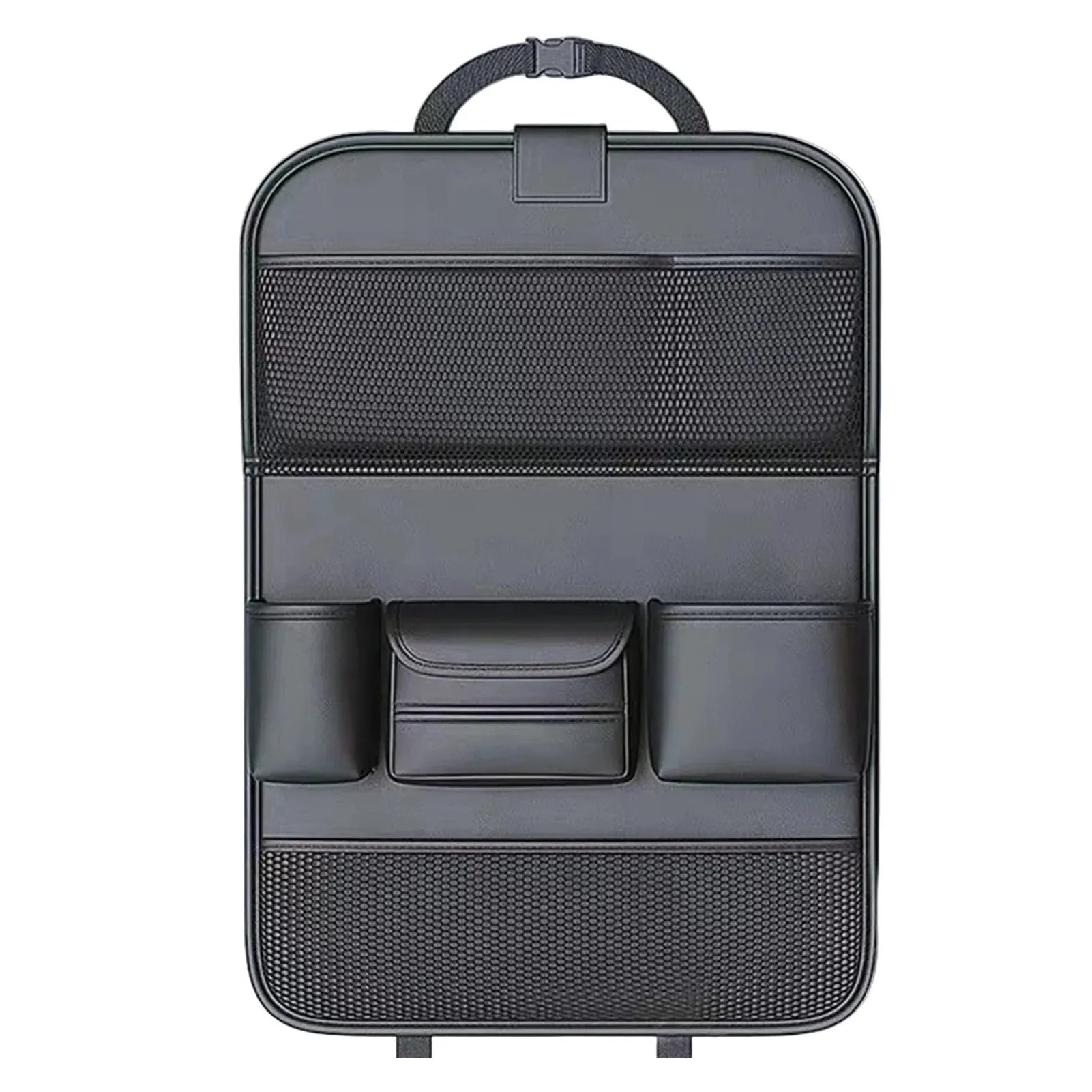 Folding Backseat Car Organizer with Multiple Pocket Storage