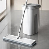 Wet Dry Mop with Bucket Self Wring Cleaning System Home