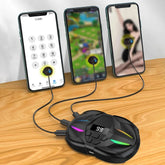 Auto Clicker Adjustable Screen Finger Tapper RGB Device