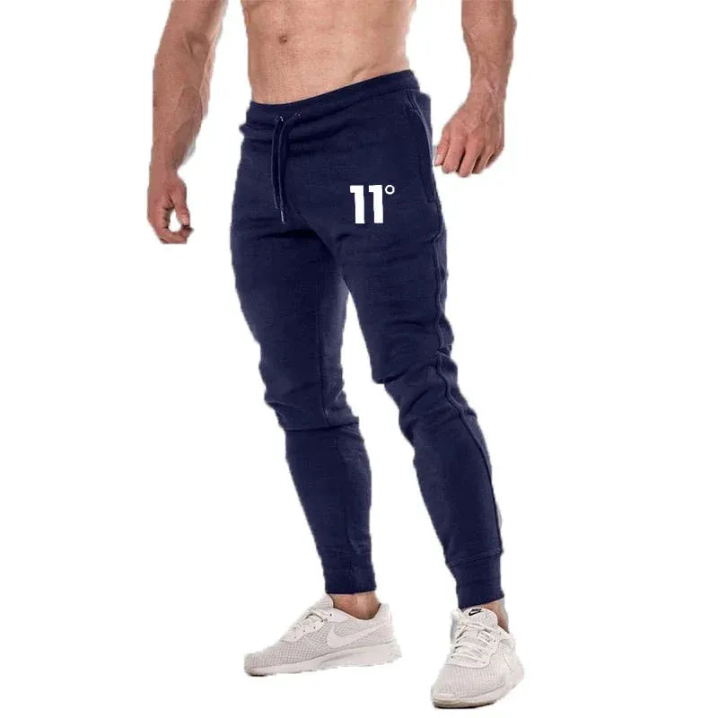 Printed Sports Pants with Breathable Elastic Waist