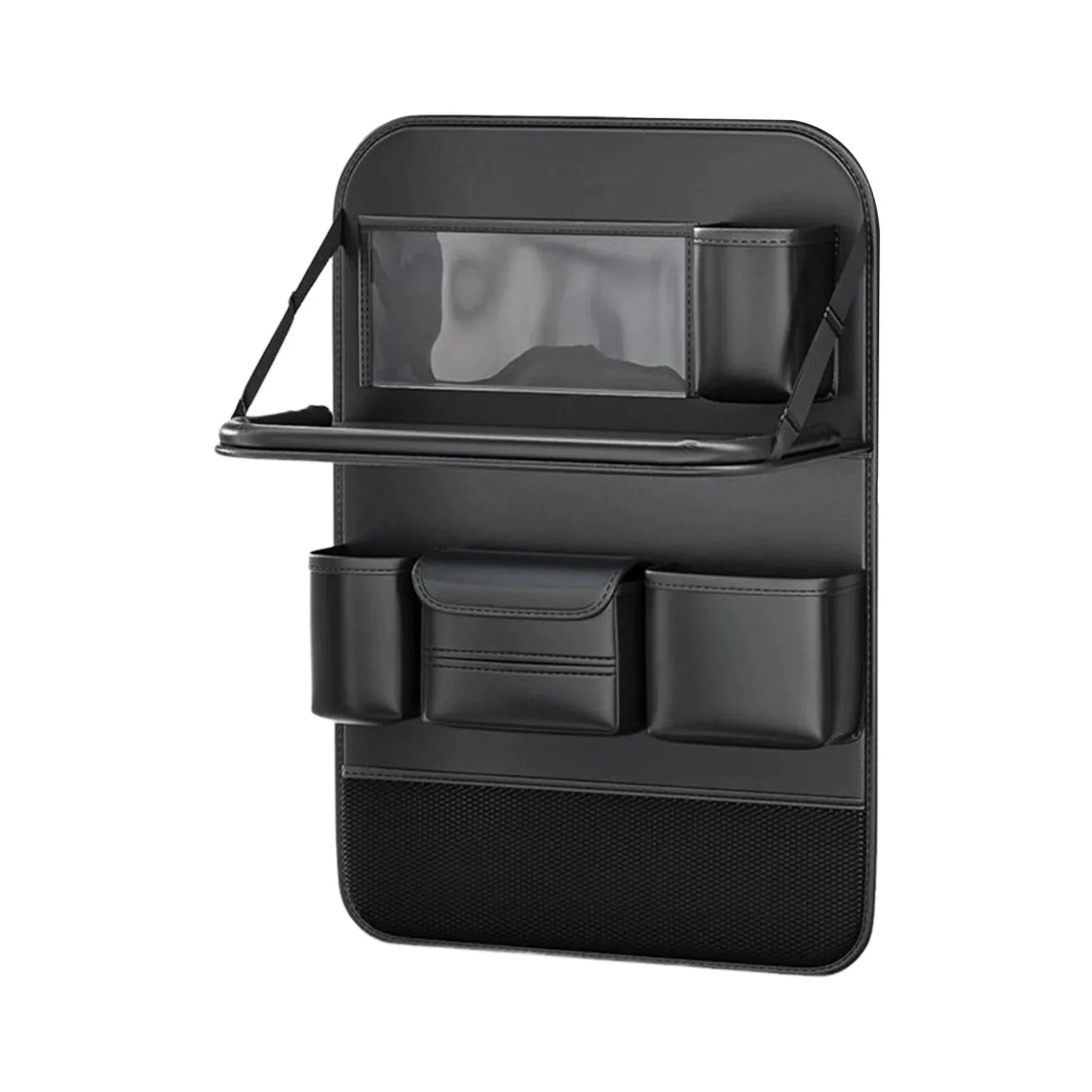 Folding Backseat Car Organizer with Multiple Pocket Storage