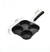 Non Stick Frying Pan with Heat Resistant Handle Design